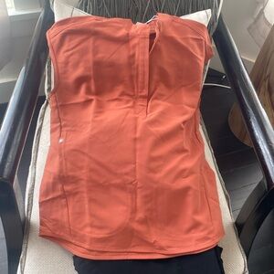 figs Xxs terracota top